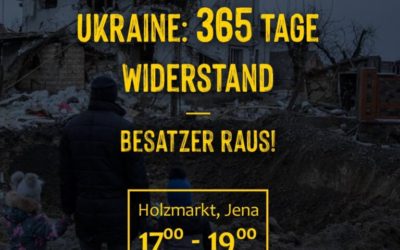 Ein Jahr Krieg – ungebrochene Solidarität mit der Ukraine