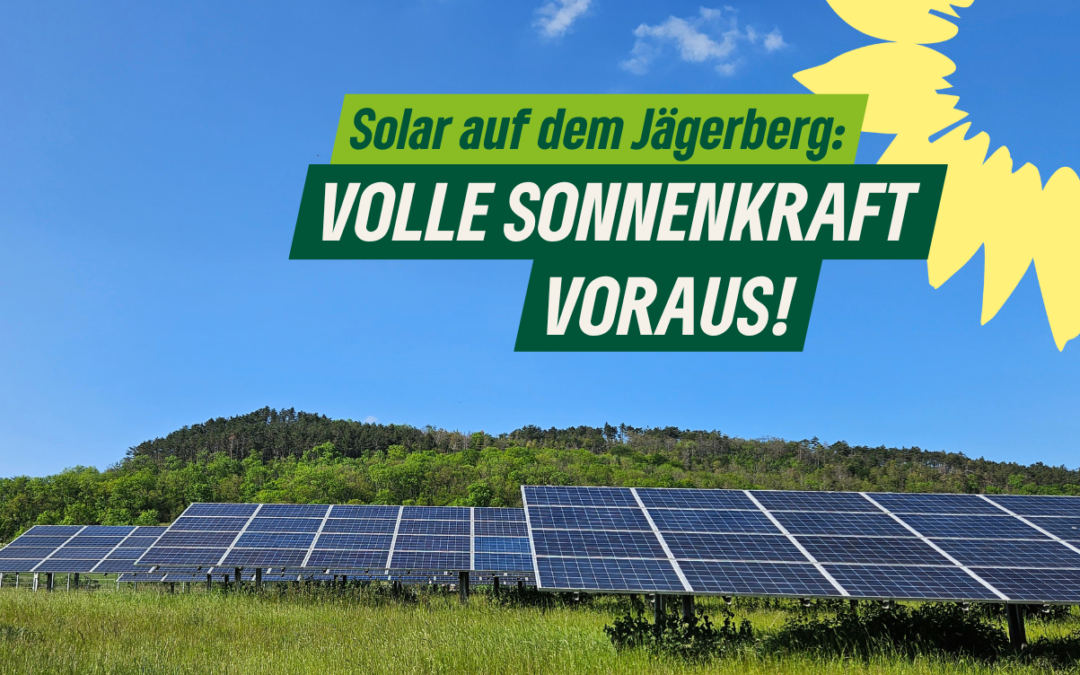 Chance für Jenaer Solarpark nutzen